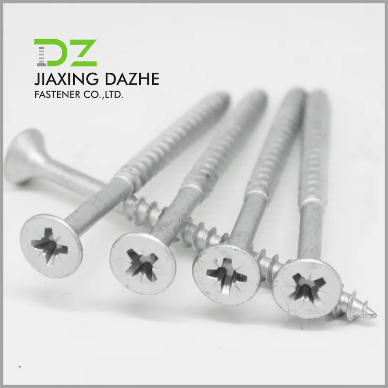Dacromet Flat Head Philips Self Tapping Screw