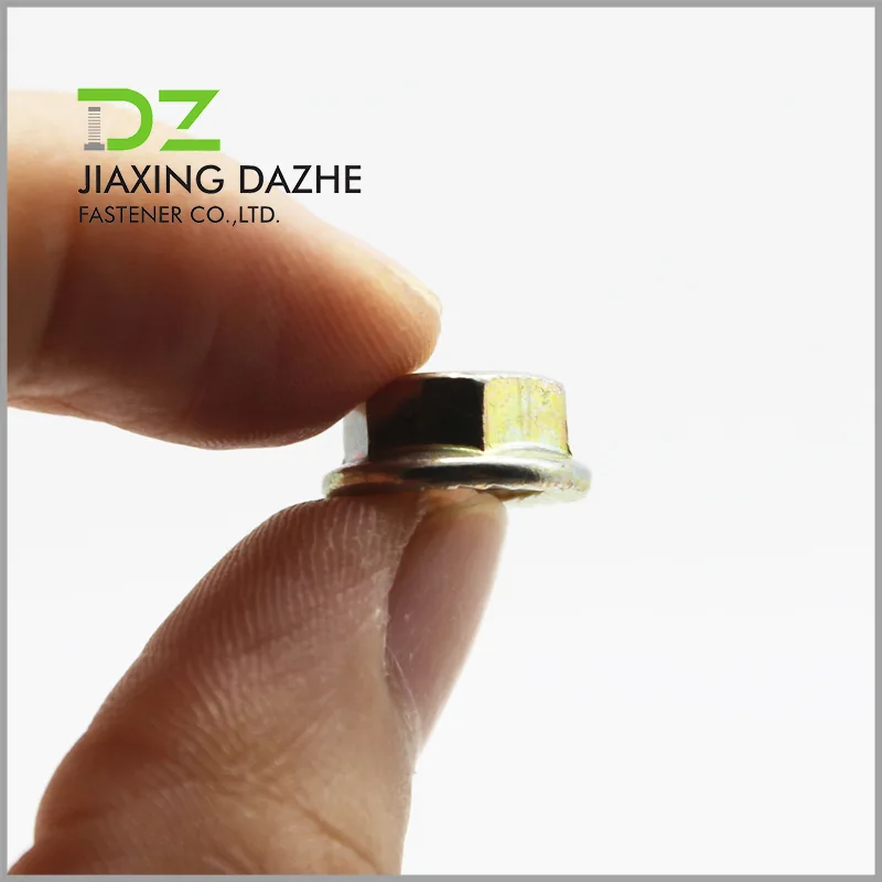 DIN6923 Steel Flange Nut
