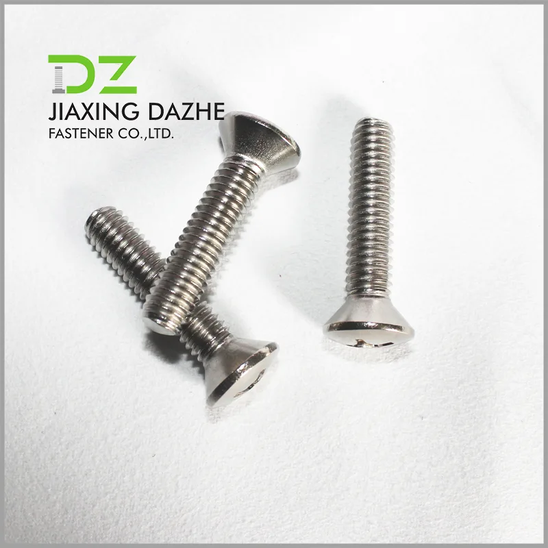Oval Countersunk Head Machine Screw